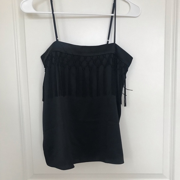 Cami NYC the Blain trimmed silk camisole xxs - Picture 3 of 5